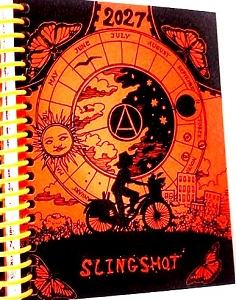Slingshot Spiralbound Pocket Organizer. 2027 Edition is Now in Stock!